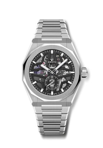 Zenith Defy Skyline Skeleton Stainless Steel / Black 03.9300.3620/78.I001