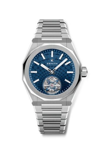 Zenith Defy Skyline Tourbillon Stainless Steel / Blue 03.9300.3630/51.I001