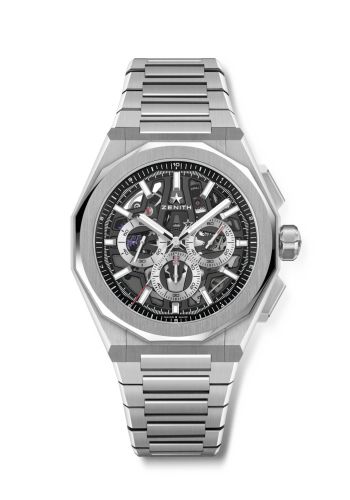 Zenith Defy Skyline Chrono Skeleton Stainless Steel / Black 03.9500.3600/78.I001