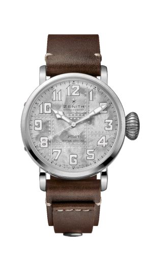 Zenith Pilot Type 20 Silver / Silver / Strap 05.2430.679/17.C902
