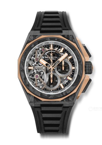 Zenith Defy Extreme Double Tourbillon Forged Carbon - Rose Gold 12.9100.9020/78.I200