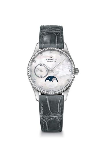 Zenith Elite Ultra Thin Lady Moonphase MOP / Diamond 16.2310.692/81.C706