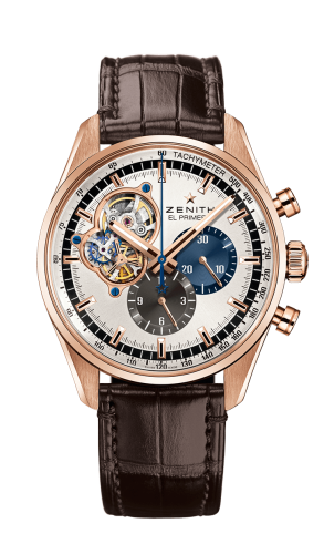 Zenith El Primero Chronomaster 1969 Gold / Silver / Alligator 18.2040.4061/69.C494