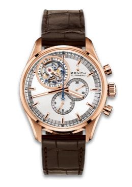 Zenith El Primero Tourbillon Rose Gold / Silver 18.2050.4035/01.C631