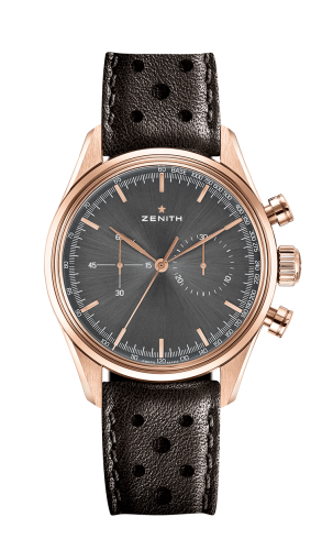 Zenith El Primero 146 Rose Gold / Grey / Calf 18.2150.4069/91.C812
