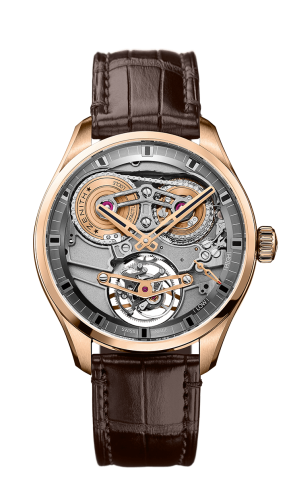 Zenith El Primero Chronomaster Tourbillon 45 Rose Gold / Skeleton / Alligator 18.2520.4805/98.C713