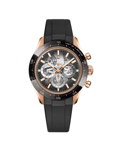 Zenith Chronomaster Sport Skeleton Rose Gold / Black 18.3130.3600/01.R951