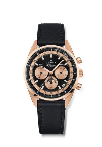 Zenith Chronomaster Original Triple Calendar Rose Gold / Black 18.3400.3610/21.C911