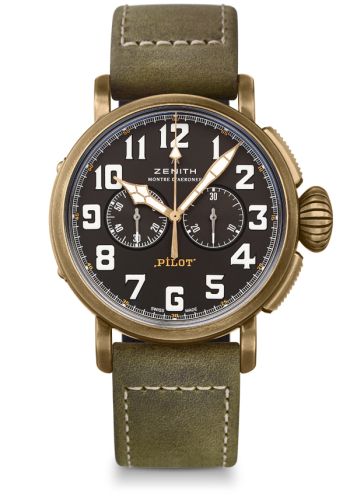 Zenith Pilot Type 20 Extra Special Chronograph Bronze / Black 29.2430.4069/21.C800