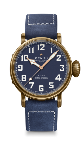 Zenith Pilot Type 20 Extra Special 45mm Bronze / Blue 29.2430.679/57.C808