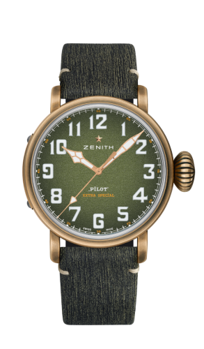 Zenith Pilot Type 20 Adventure 45mm Bronze / Khaki / Matrix 29.2430.679/63.C813
