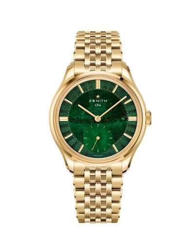 Zenith G.F.J. Calibre 135 Yellow Gold / Jasper Bloodstone / Bracelet 30.1865.0135/56.M0135