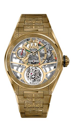 Zenith Defy Zero G Yellow Gold / Skull Edition 30.9001.8812/75.M9000