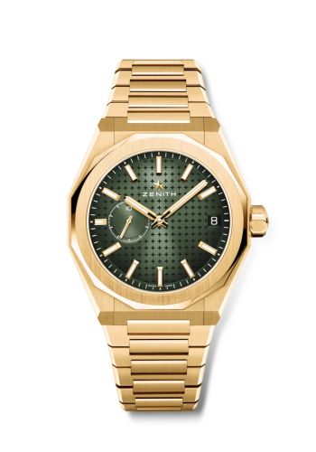 Zenith Defy Skyline Yellow Gold / Green 30.9300.3620/74.I001
