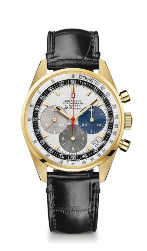 Zenith El Primero A386 Revival 50th Anniversary El Primero Yellow Gold 30.A386.400/69.C807