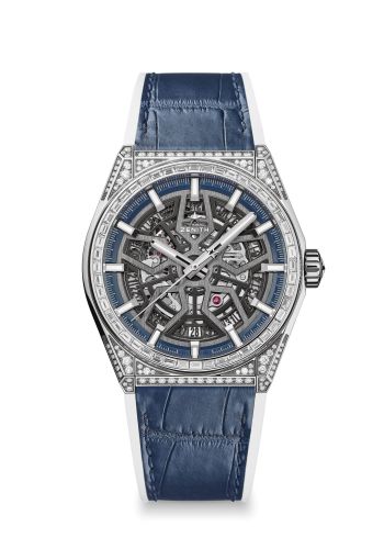 Zenith Defy Classic Titanium / Diamond / Skeleton / Alligator 32.9001.670/78.R590