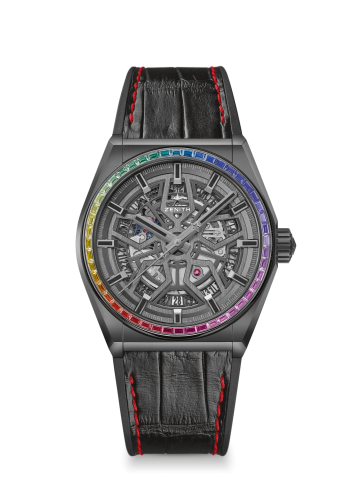 Zenith Defy Classic 41mm Black Ceramic / Rainbow / Greater China 33.9002.670/96.R587