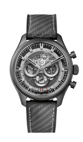 Zenith El Primero Chronomaster Skeleton 45 Ceramic / Strap 49.2520.400/98.R578