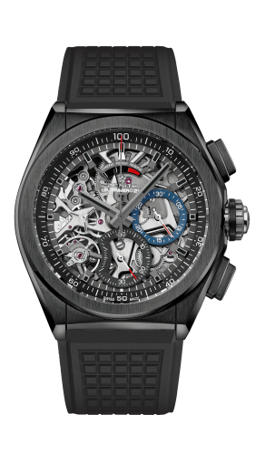 Zenith Defy El Primero 21 Black Ceramic / Skeleton / Rubber 49.9000.9004/78.R782