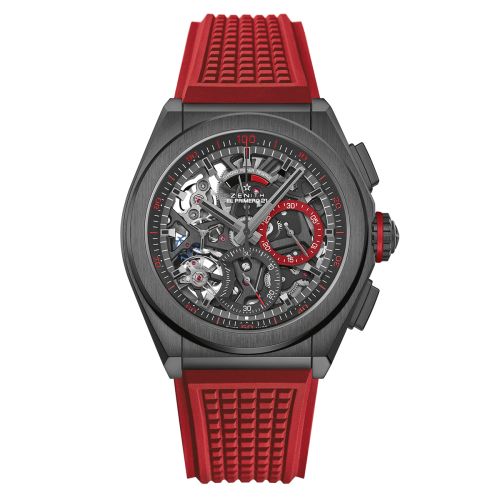 Zenith Defy El Primero 21 Black Ceramic / Skeleton / Cordura / Russia 49.9002.9004.68.R935