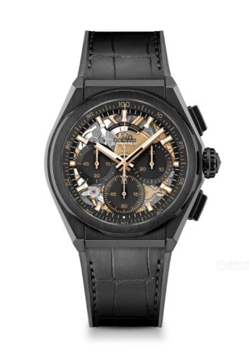 Zenith Defy El Primero 21 Black Ceramic / Skeleton / Bracelet 49.9011.9004/18.R582