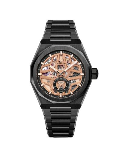 Zenith Defy Skyline Skeleton Black Ceramic / Champagne 49.9300.3620/07.I001