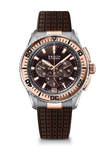 Zenith El Primero Stratos Flyback Two Tone 51.2061.405/75.R516