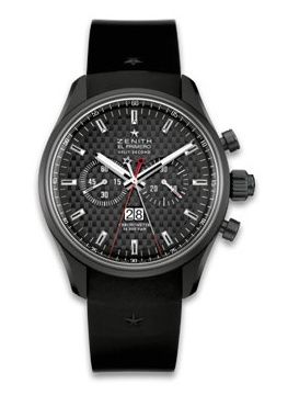 Zenith El Primero Rattrapante PVD / Carbon 75.2050.4026/21.R530