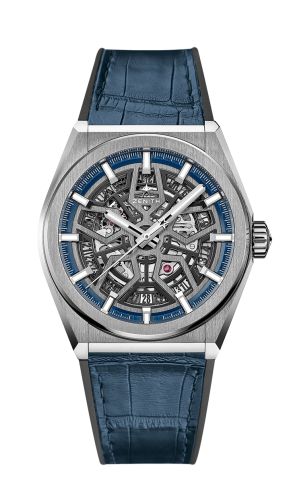 Zenith Defy Classic Titanium / Skeleton / Alligator 95.9000.670/78.R584
