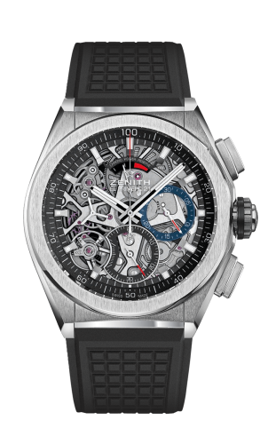 Zenith Defy El Primero 21 Titanium / Skeleton / Rubber 95.9000.9004/78.R782