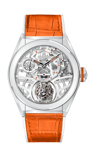 Zenith Defy Zero G Titanium / Skeleton / Alligator / Swizz Beatz 95.9001.8812/77.R591