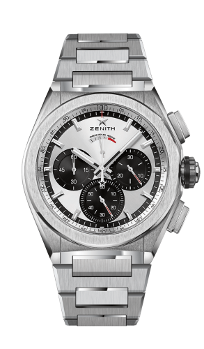 Zenith Defy El Primero 21 Titanium / Silver Panda / Bracelet 95.9001.9004/01.M9000