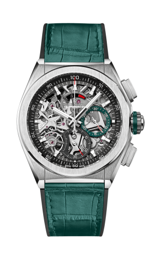 Zenith Defy El Primero 21 Titanium / Skeleton / Alligator / Vendôme Limited Edition 95.9004.9004/78.R589